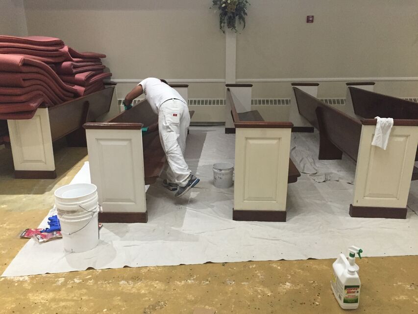 Funeral Home Painting