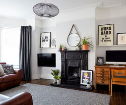 Dissecting a Room: A Modern Traditional Living Room